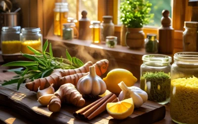 Kitchen Pharmacy : Powerful health benefits.